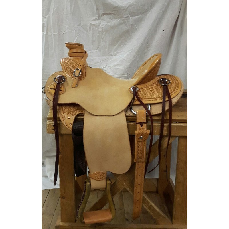 Brazos wade saddle - Natural colored