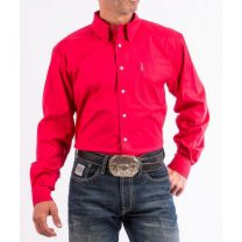hemd cinch rood
