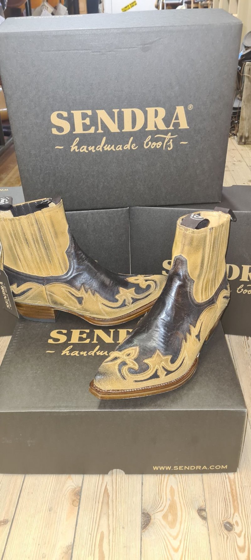 Sendra Boots Camello